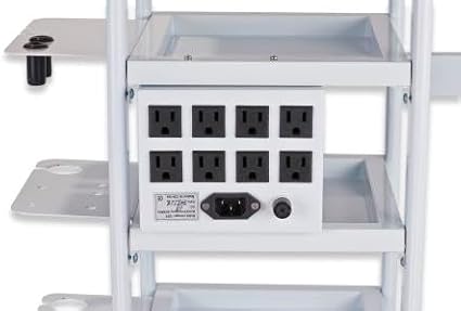 11 in 1 Facial Machine with Flex Lamp on a 3 Tier Mobile cart SKU: MSR-11in1T3