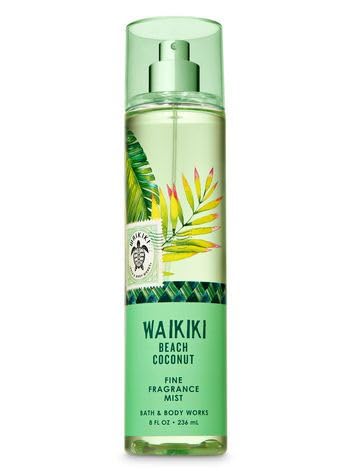 Bath & Body Works Waikiki Beach Coconut 8.0 oz Fine Fragrance Mist