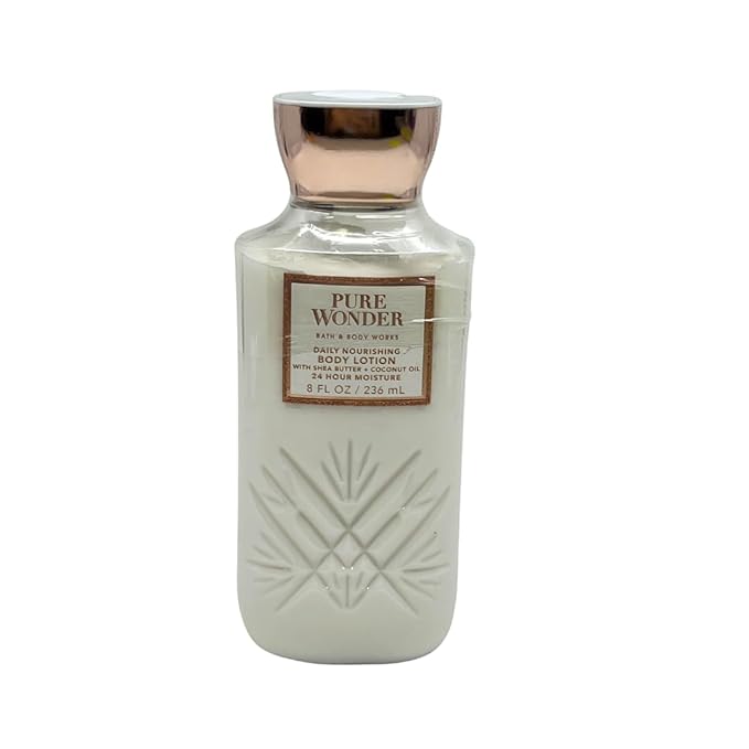 Bath & Body Works PURE WONDER Deluxe Gift Set - Fragrance Mist - Body Cream - Body Lotion - Shower Gel - Full Size