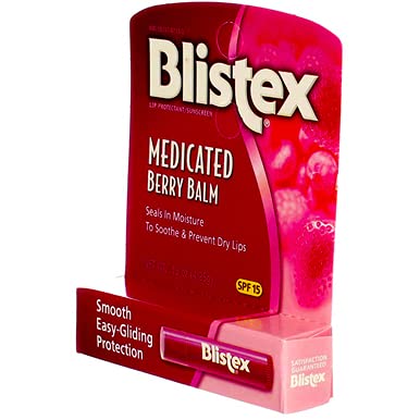 Blistex Medicated Berry Balm SPF 15 oz