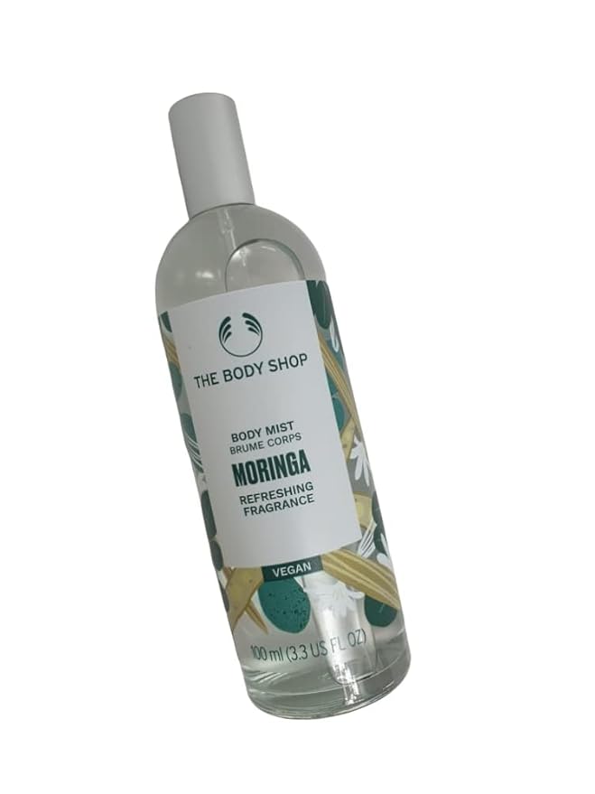 The Body Shop Moringa Body Mist, Paraben-Free Body Spray, 3.3 Fl. Oz.