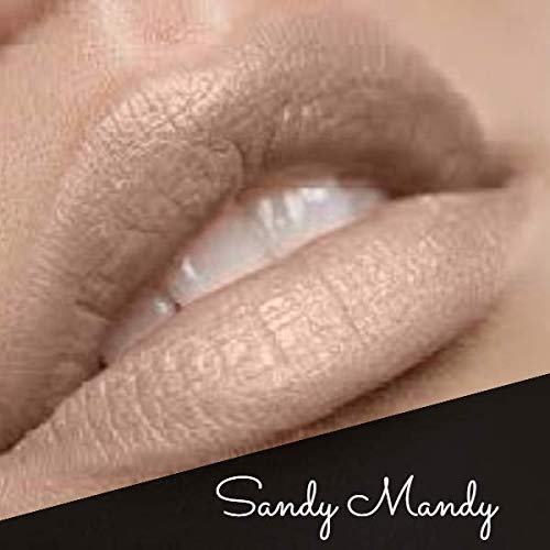 Premium Long Lasting Matte Nude Lip Liner Pencil |Sandy Mandy | Soft Beige | Ultra Wear Lip Liner