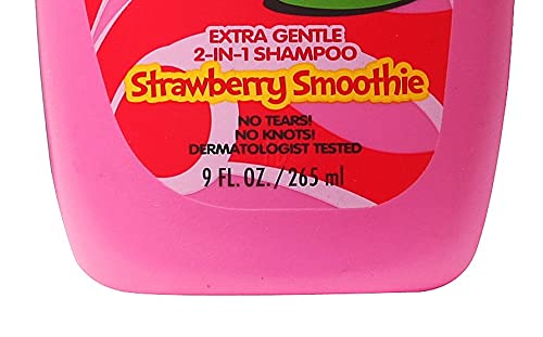 L'Oreal Kids Extra Gentle 2-in-1 Shampoo, Strawberry Smoothie, 9 fl; oz.