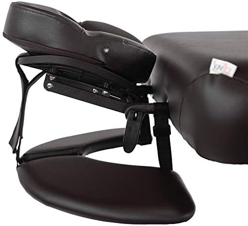 SKINACT Stella Electric Medical Spa Treatment Table (Facial Chair/Bed) ADA Compliant (Brown)