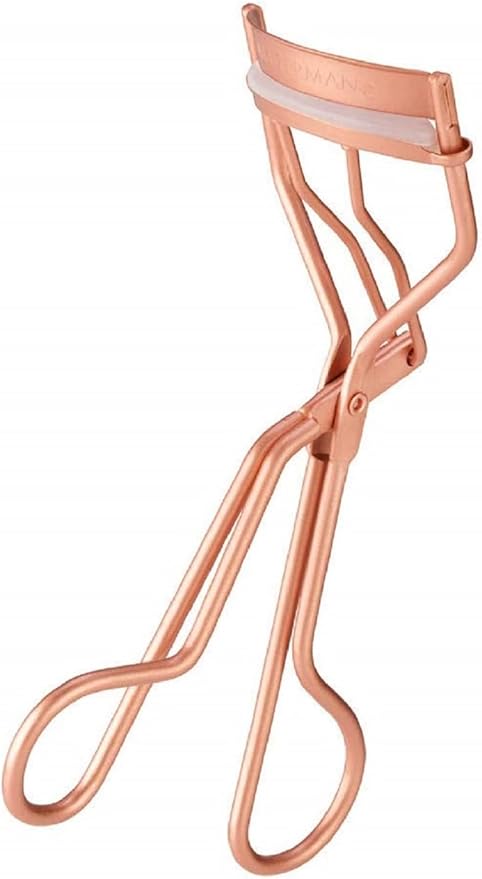 Tweezerman Rose Gold Eyelash Curler - All Eye Shapes, Eye Lash Curler Refill Pads