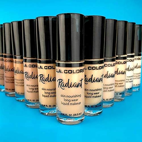 L.A. COLORS Radiant Liquid Makeup, Beige CLM388 (Pack of 2)
