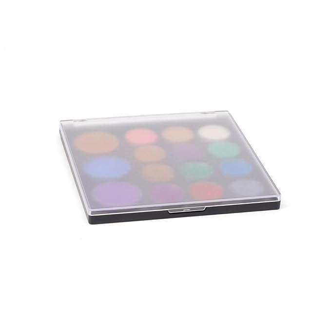 AJLTPA Magnetic Makeup Palette with Frosted Clear Top,