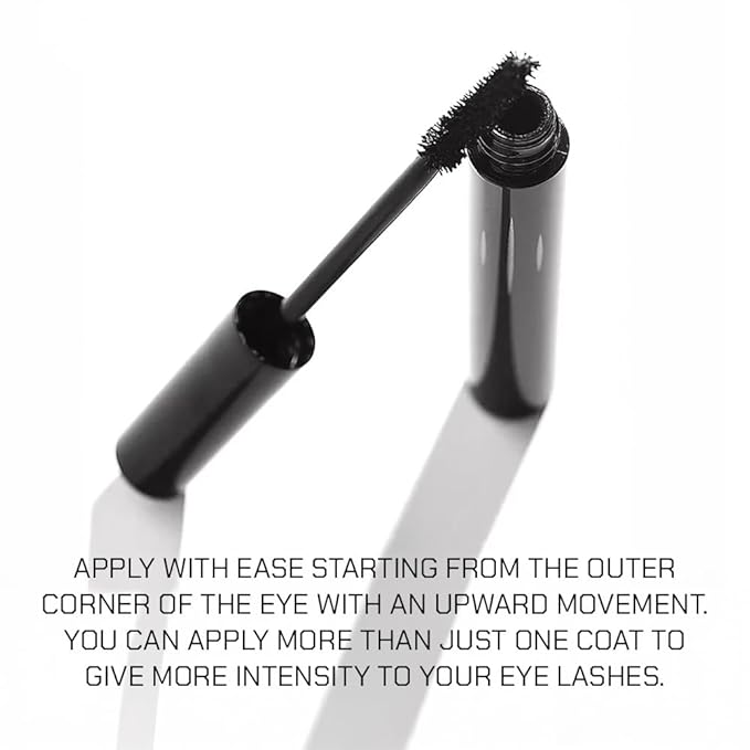 RADIANT PROFESSIONAL Lengthening Volumizing Mascara – Smudge Proof Mascara for Volume and Length – Long-Lasting, Dramatic False Lash Effect – 8ml (03 DAMSON)