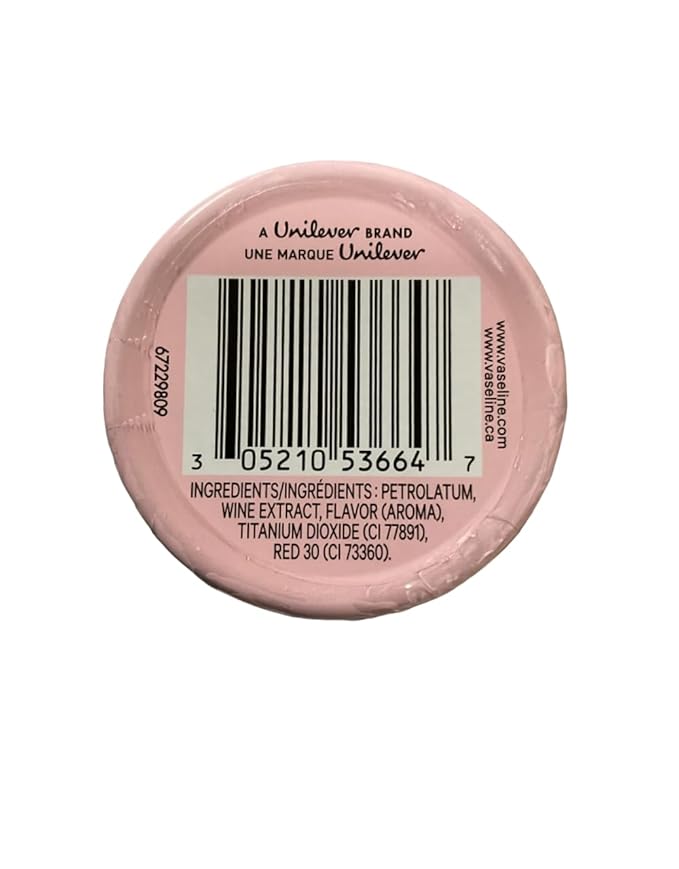 VASELINE Limited Edition Pink Bubbly Lip Therapy, 17g / 0.6 oz