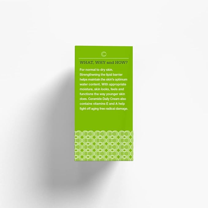 CONTROL CORRECTIVE Ceramide Daily Cream, 2.5 Oz - Light, Creamy Moisturizer Designed To Balance Skin, Super Hydrating, Non-Comedogenic & Moisturizes With Ceramides, Antioxidants And Humectants, Silky