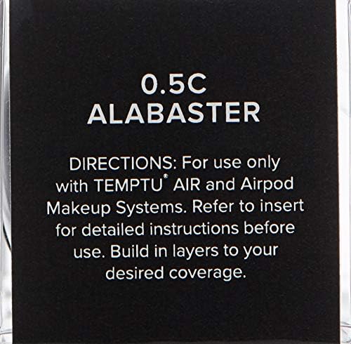 TEMPTU Perfect Canvas Airbrush Foundation Airpod: Anti-Aging Long-Wear Makeup, Buildable Coverage Semi-Matte, Natural Finish