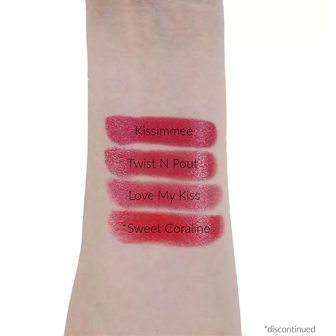 Red Apple Lipstick Kissimmee Full Body Lipstick for Women - Vegan Gluten Free Organic Lipstick - Creamy Lip Color, Nourishing Lip Makeup w Vitamin E - WARM MEDIUM PINK LIPSTICK SHADE