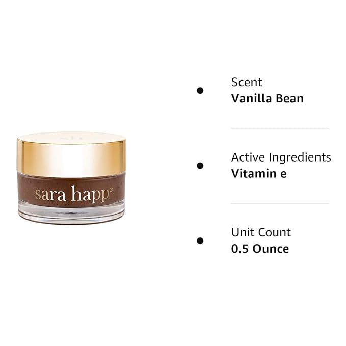 Sara Happ The Lip Scrub: Vanilla oz.