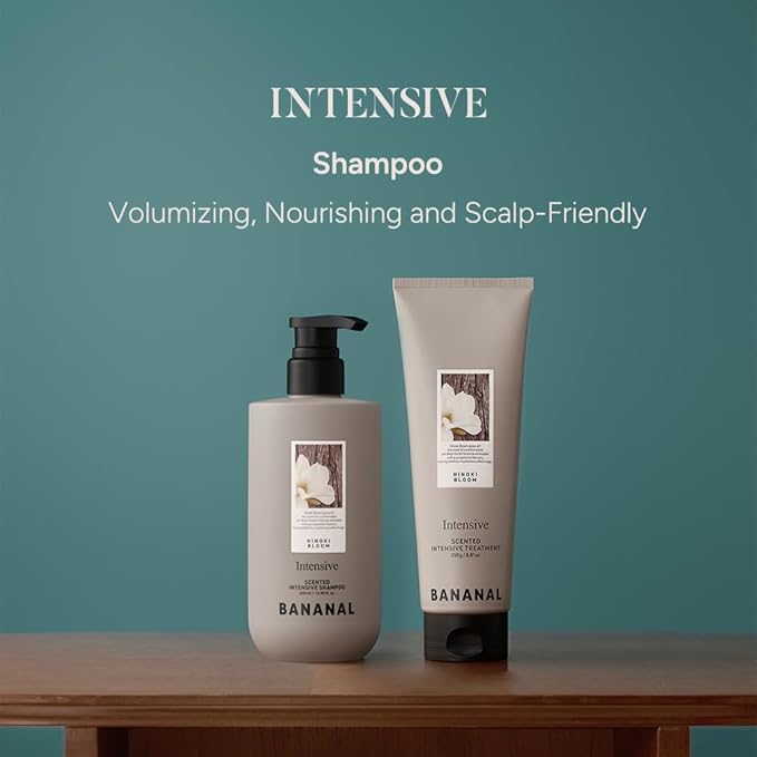 Intensive Korean Rice Water Shampoo – Repair for Thinning Hair w/Protein Complex, Biotin & Salicylic Acid – Volumizing & Scalp Nourishing – Sulfate/Paraben/Silicone-Free – Hinoki Bloom – 500ml