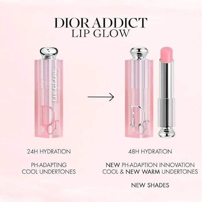 Dior Addict Lip Glow Color Reviving Balm SPF 10, 203 Citrus, 0.11 Ounce