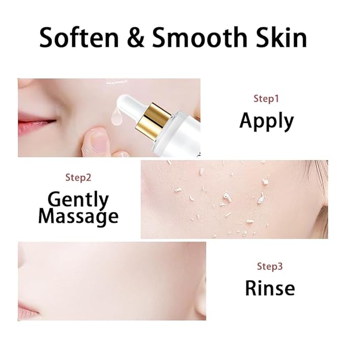 Black and White Rice Peeling, New Soft Rice Exfoliating Face and Body, Black and White Rice Exfoliant for All Skin Types, Gentle Peel & Deep Hydration (White+Black) 2P