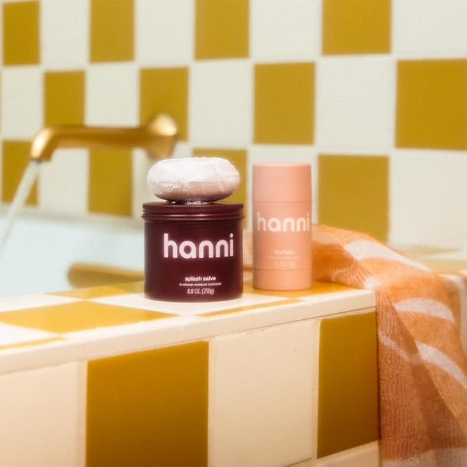 HANNI Extra-Long Shower Scarf, Japanese-Inspired Exfoliating Body Scrubber, Loofah-Like Wash Cloth for Dead Skin Removal