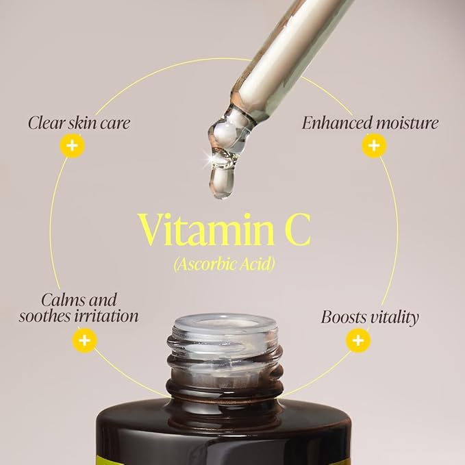 GOODAL Green Tangerine Vita C 15 Ampoule, Korean Skin Care, Vitamin C Serum, Hydrating Daily Facial Care for Fine Lines, Dull Skin, K Beauty, 16g/0.56 Oz