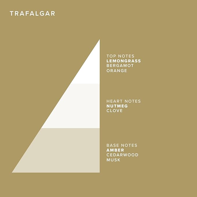 Truefitt & Hill Luxury Cologne - Trafalgar - Premium Long-Lasting Spice and Wood Men's Fragrance Presented in a Beautifully Etched Traditional Atomizer Bottle - 3.38 oz