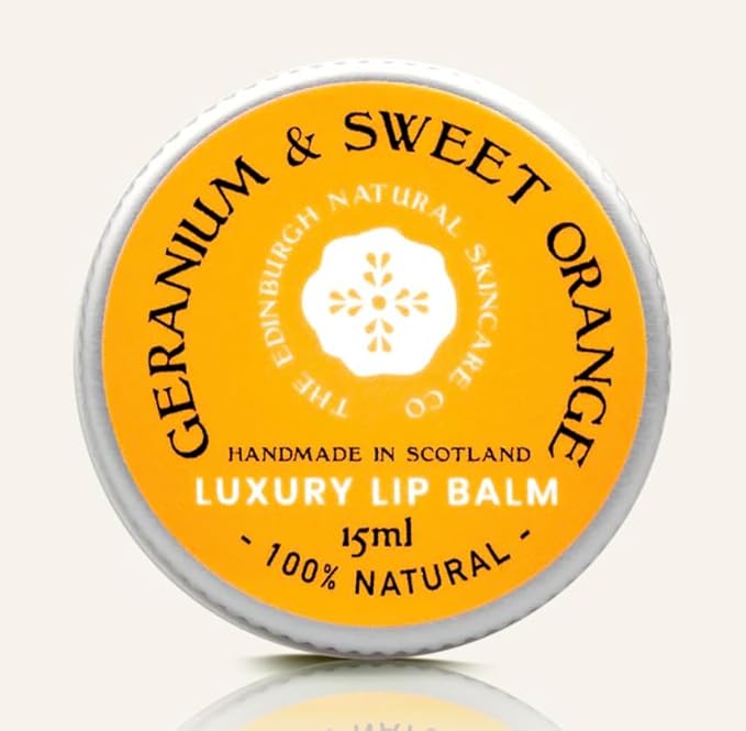 Sweet Orange and Geranium Lip Balm Scotland