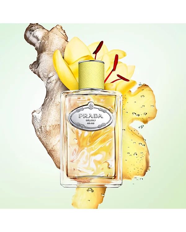 Prada Milano Infusion De Gingembre Eau de Parfum Spray for Unisex, 3.4 Ounce