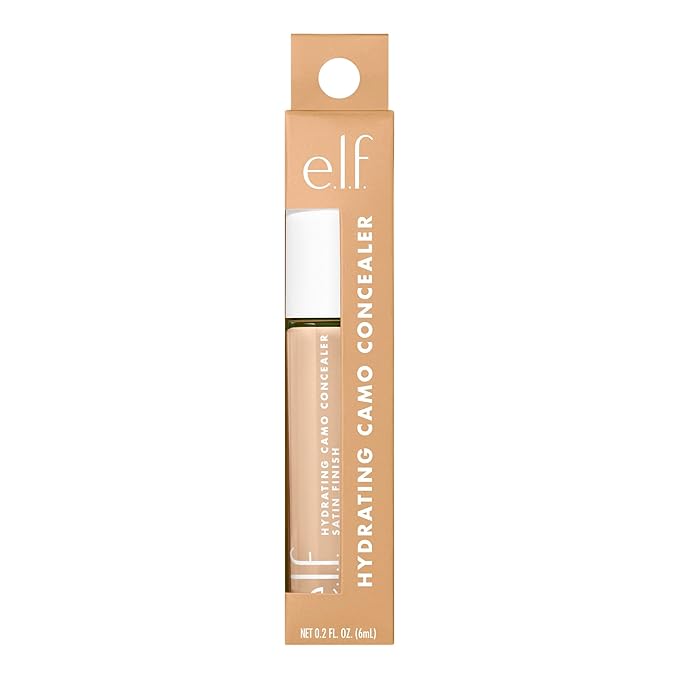 e.l.f. cosmetics Hydrating Satin Camo Concealer - Medium Beige, 0.203 Fluid_Ounces