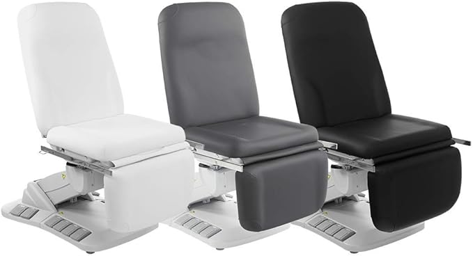 SKINACT Kana Electric Treatment Table with Stirrups Included (Black)