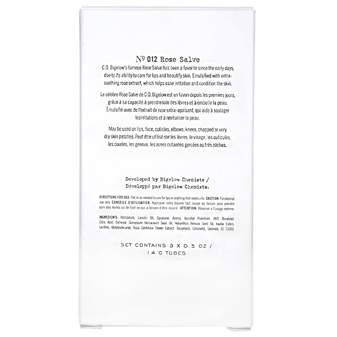 C.O. Bigelow Rose Salve Lip Balm Lips
