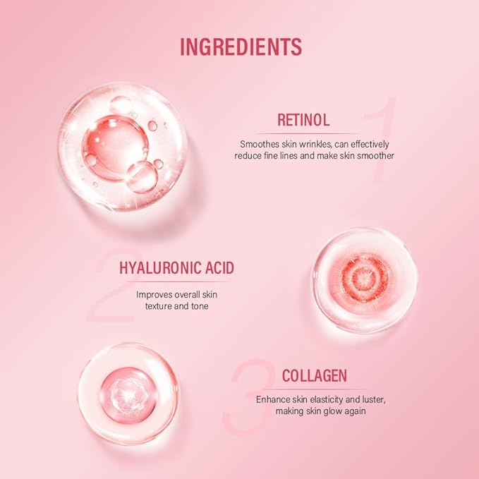 Retinol Eye Retinol Eye Cream for Dark Circles and Puffiness,Anti Aging Eye Cream with Collagen and Hyaluronic Acid,Smoothes Fine Lines,Firms and Lifts Eye Skin,Deeply Moisturizing