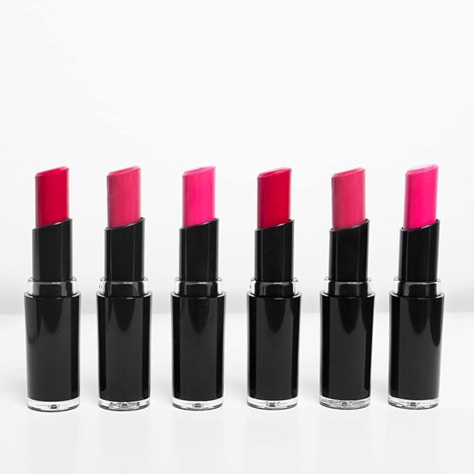 Wet n Wild Perfect Pout Lipstick, Hot Pink | Vegan | Gluten-Free | Cruelty-Free | Lip Color