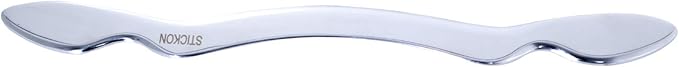STICKON Stainless Steel Gua Sha Scraping Massage Tool Set IASTM Tools Great Soft Tissue Mobilization Tool (N Shape)
