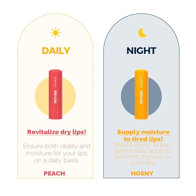 PS.PRETTYSKIN Moisture Lip Balm 0.15oz.(4.5g) Smooth, balm