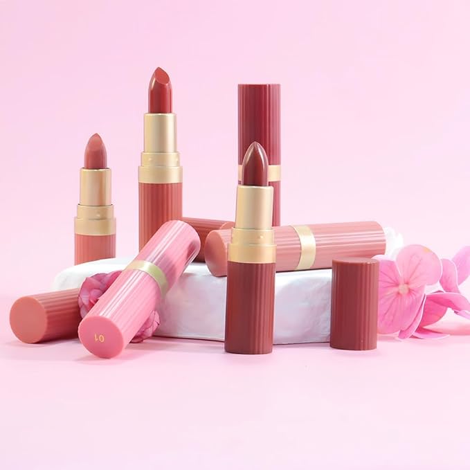 Plum Metallic Lipstick for Women,Lightweight Shimmer Frosted Lipstick,Glitter Lip Gloss Stain Long Lasting Waterproof Smudge Proof 24 Hour Full Coverage Lip Makeup,Vegan