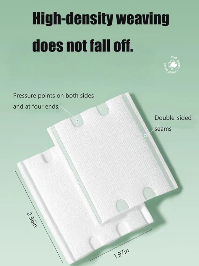 200PCS Square Cotton Pads for Face, Ultra Soft & Lint-Free & Textured, Facial Eye Makeup Remover Pads, Face Pads Cleansing Cotton Squares, Natural Premium Cotton Rounds Cosmetic Cotton Pads for Toner