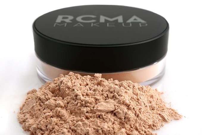RCMA Makeup Premiere Loose Powder | Setting Face Powder | Talc Free | Vegan | Flawless Finish | Professional Makeup | Blurring Smoothing Effect |Topaz