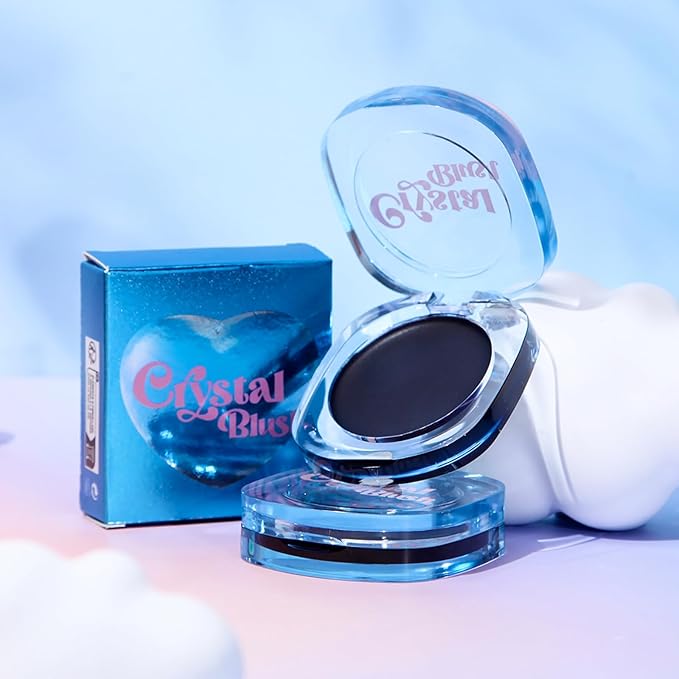 Color Changing Blusher, Black to Pink Blush for Cheek Tint PH Temperature Change Magic Moisturizing Multi-use Cream,LongLasting Waterproof Lightweight Natural-Looking Face Makeup