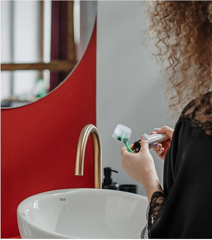 Facial Cleansing Brush 4 PCS, Facial Exfoliating Brush Face Wash Scrub Exfoliator Brush for Makeup Skincare Removal (Green)