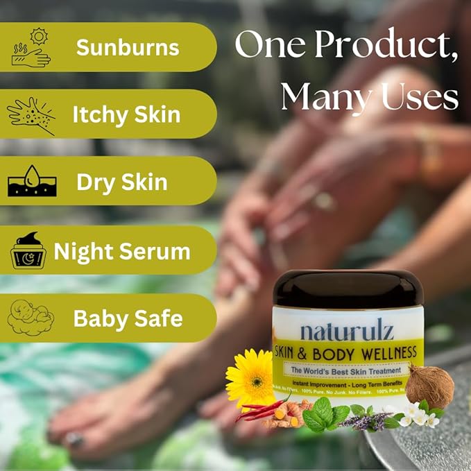 Naturulz Bundle and Save (3pc) Ultimate Healing Cream, Total Foot Repair & Skin & Body Wellness All-Natural Body Care, Plant-Based Formulas, Herbal Extracts, For Discomfort, Foot and Skin Care