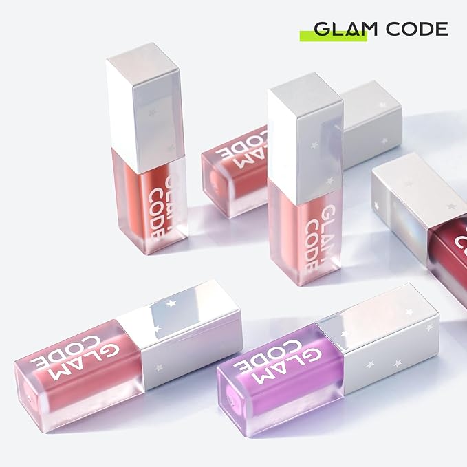 GLAM CODE Liquid Blush for Cheeks Duo - Hydrating Cream Blush for Daily - Blendable & Buildable Cheek Tint for Sensitive Skin - Lightweight, Skincare Infused Dewy Cheek Finish for All Skin Types - #02