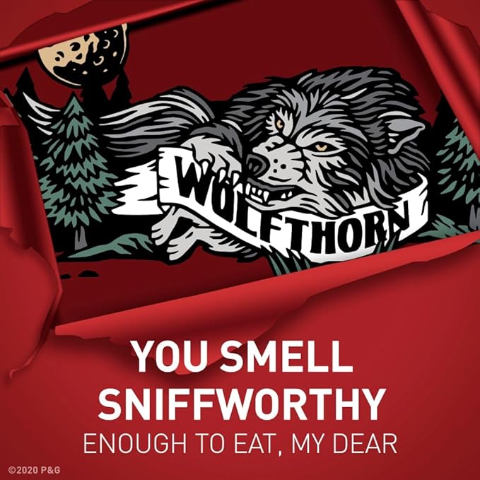 Old Spice Wild Collection Wolfthorn Scent Men's Invisible Solid Antiperspirant Deodorant 2.6 Ounce (Pack of 4)