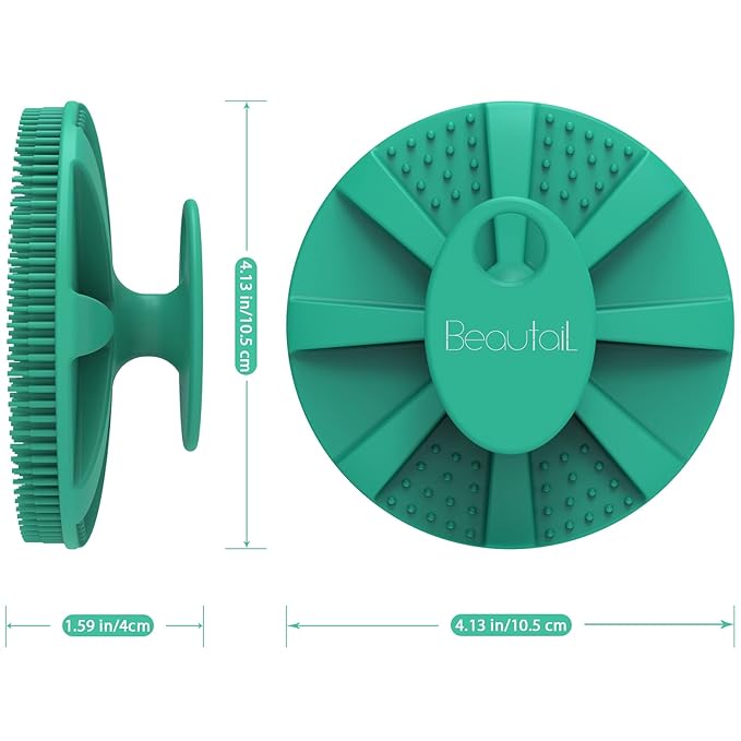 Silicone body scrubber 2 pack