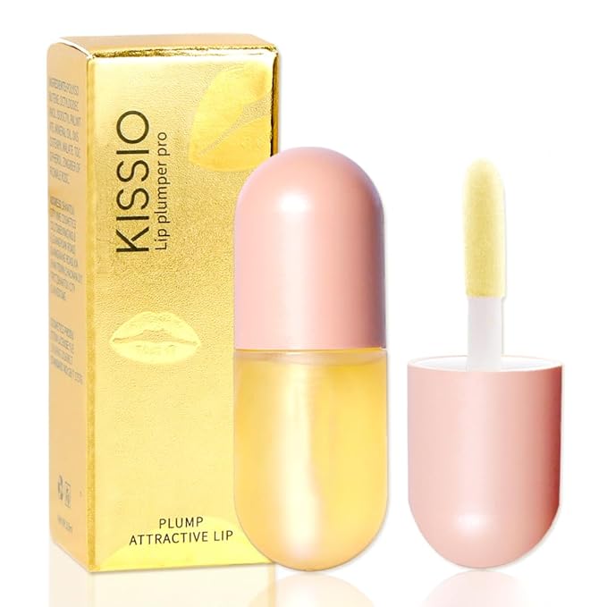 KISSIO Natural Lip Plumper,Lip Plumping Lip 5.5ml