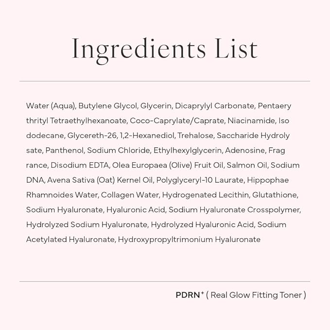 SAM'U Real Glow Fitting Toner – PDRN Salmon DNA Facial Mist, Soothing & Hydrating Toner Spray with Collagen Water & 7 Hyaluronic Acid, Korean Skin Care, 5.05 fl. oz / 150 mL