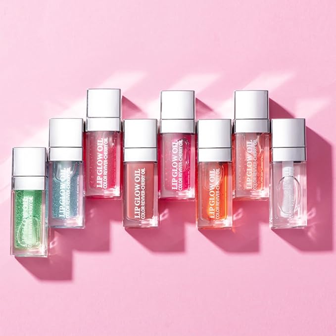 Moisturizing Lip Oil,No-Sticky Lip Gloss Lip Balm Lip Care,Fruit Flavoured Lip Oil For Dry Lip's Moisturizing Hydrating And Nourishing (006#BERRY) 0.2 OZ