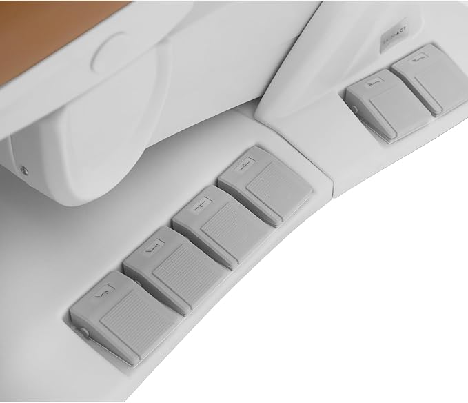 SKINACT Palma Electric Medical Spa Treatment Table (Camel Orange)