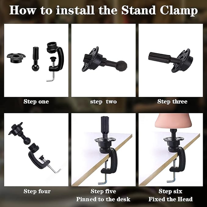 FABA Mannequin Head with Hair 26"-28" Doll Cosmetology Practice Braiding with Free Clamp Holder