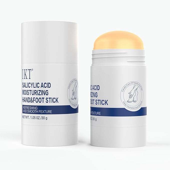 Foot Cream Stick for Dry Cracked Heels,Moisturizing Balm with Olive Oil,Roll-On Repair Treatment for Rough Feet, Hands & Elbows,No Mess Foot Lotion Alternative,1.05 oz,1 pack