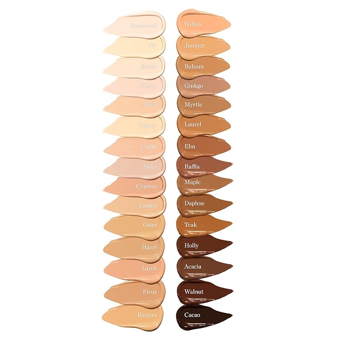 Ogee Complexion Perfecting Under Eye Concealer - Certified Organic Full Coverage Concealer - Buildable Coverage - WALNUT 13.50C - Deep Bronze (Auburn Undertones)