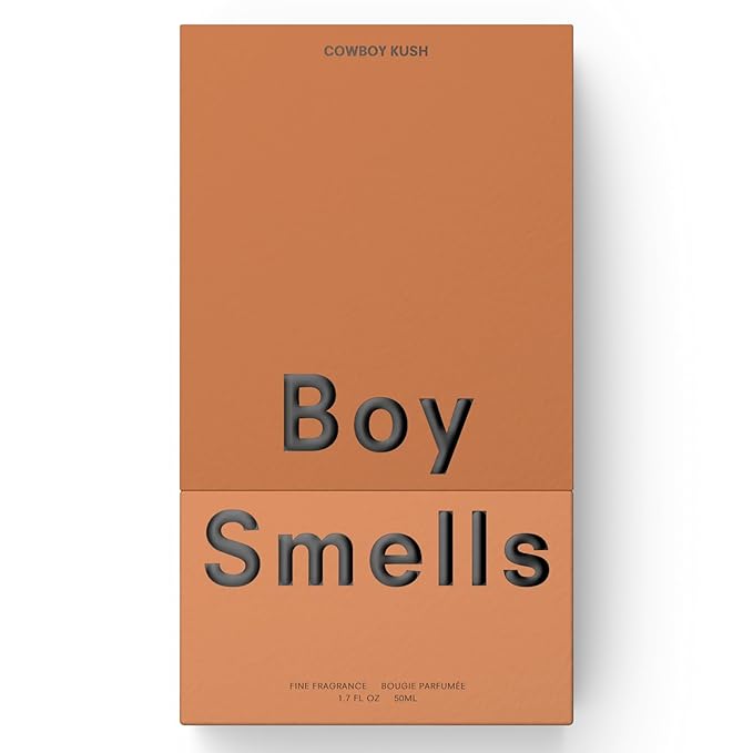 Boy Smells Cowboy Kush – Eau de Parfum - Long Lasting Perfume with Patchouli Scent – Spicy Aromatic Fragrance with Leather & Hazelnut Notes – 50 ml