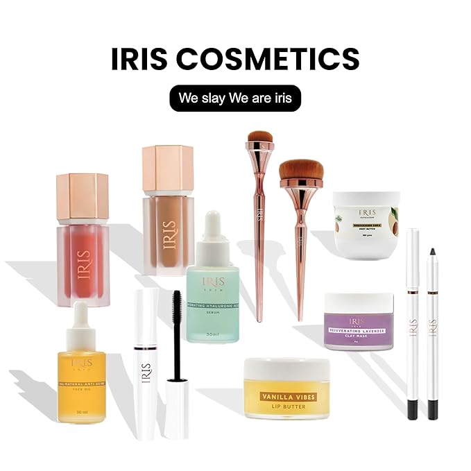 IRIS - Volumizing Mascara (12 Hrs Hold) | Lash Growth Formula - Dermatologically & Ophthamologically Tested | Smudgeproof and LightWeight | Black 12 ml